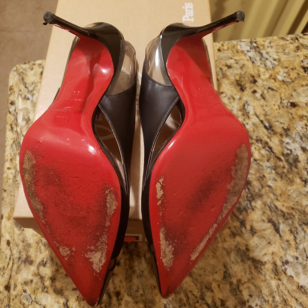 Authentic Christian Loubotin Ladies Shoe -Heels - Picture 2 of 5